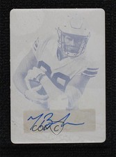 2021 Leaf Metal Draft Portrait Printing Plate Magenta 1/1 Matt Bushman Auto n1u