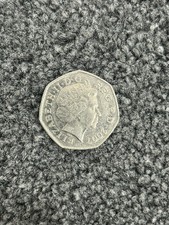 Rare 50p 2007 Boy Scouts 100th Anniversary Be Prepared Fifty Pence Coin