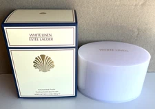 Estee Lauder WHITE LINEN Perfumed Body Powder 3.5 oz /  100 g New In Box