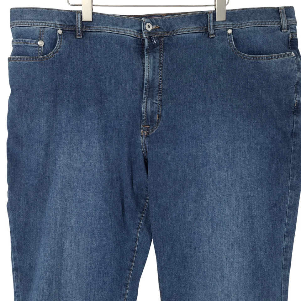 Pantalones de mezclilla Pierre Cardin para hombre elásticos regulares rectos talla W48 L28 Foto 2 de 4