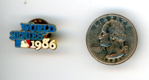 1986 WORLD SERIES PIN