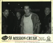 Press Photo Four Members of the band 50 Mission Crush - sap11816