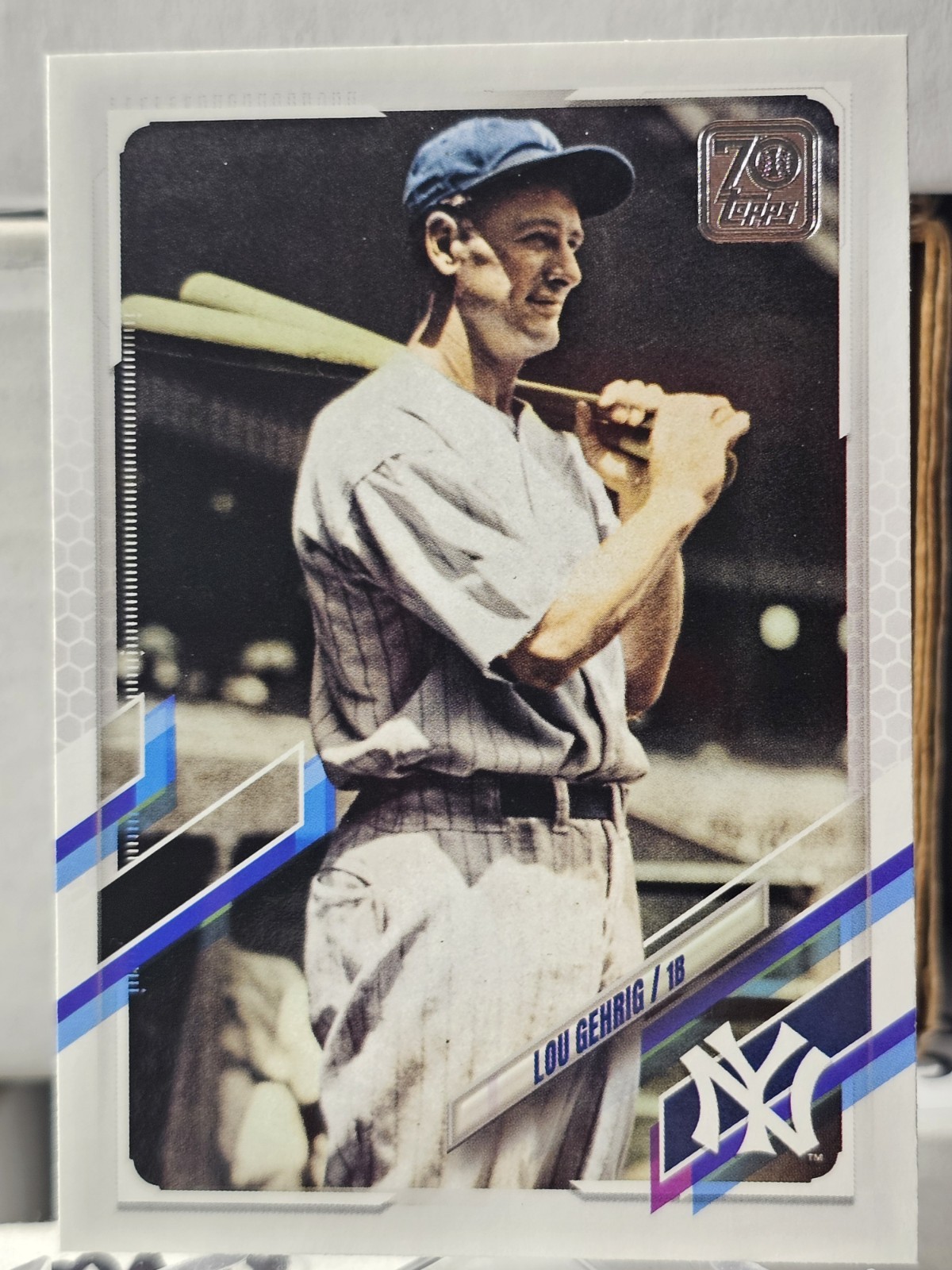 2021 Topps - Legend Variation Lou Gehrig #525 SSP