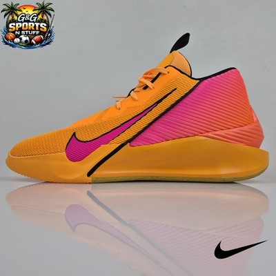 Men's 13 Nike G.T. Jump Academy Basketball Shoes Orange/Hyper Pink FV5524-800