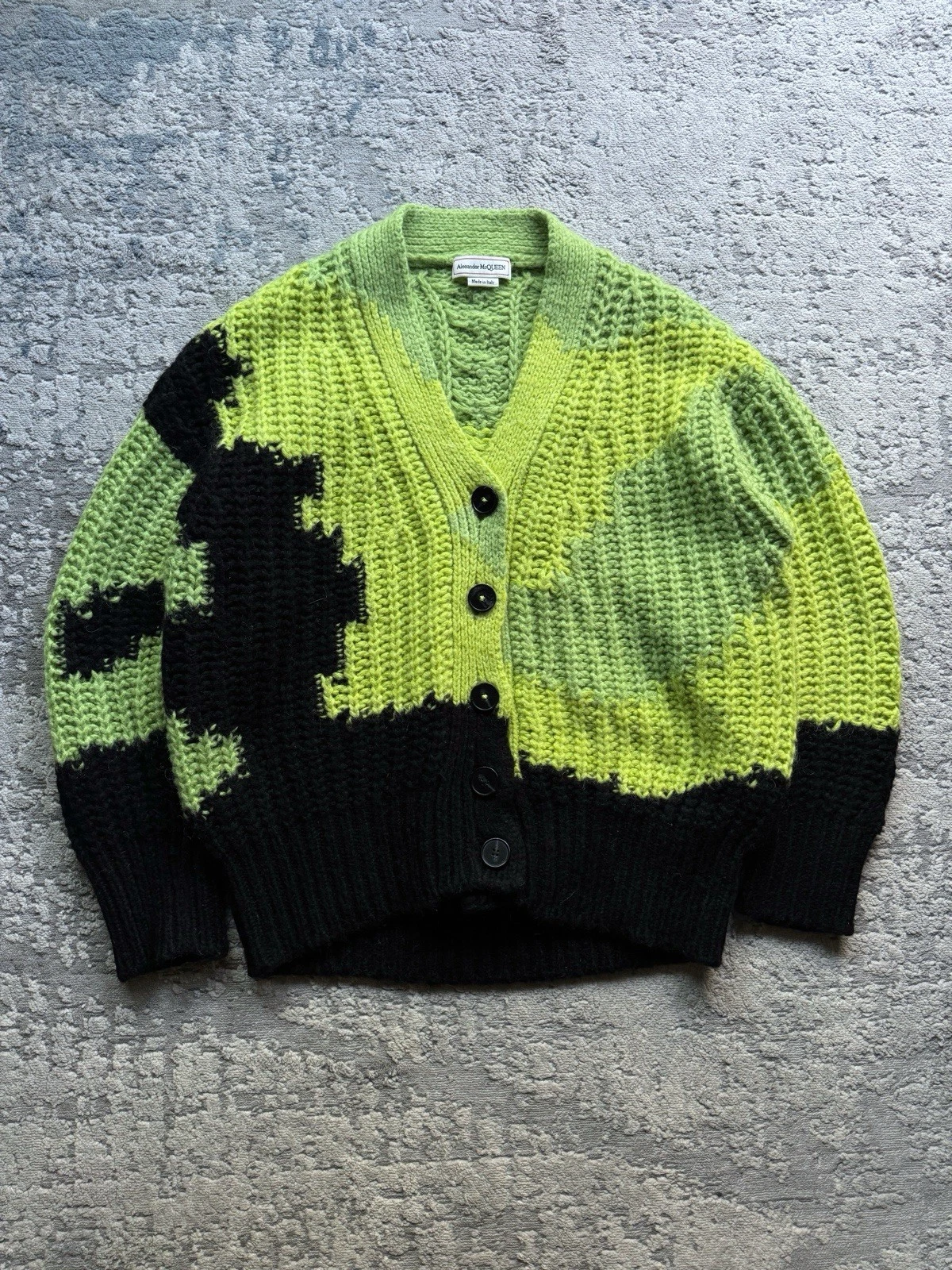 Alexander McQueen — Alexander McQueen Oversized Knitted Cardigan Size S/M