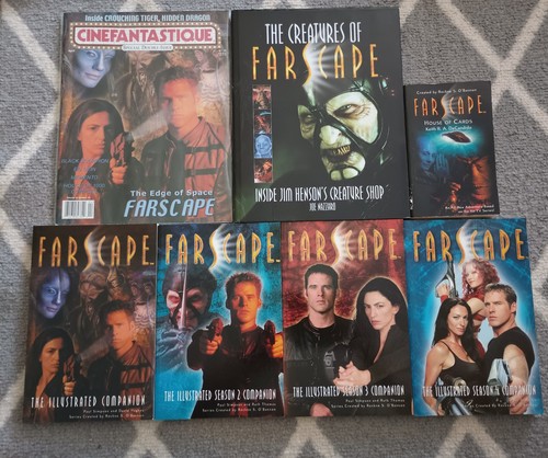 Big Lot of Farscape Books Comics Cards Soundtrack Science Fiction TV