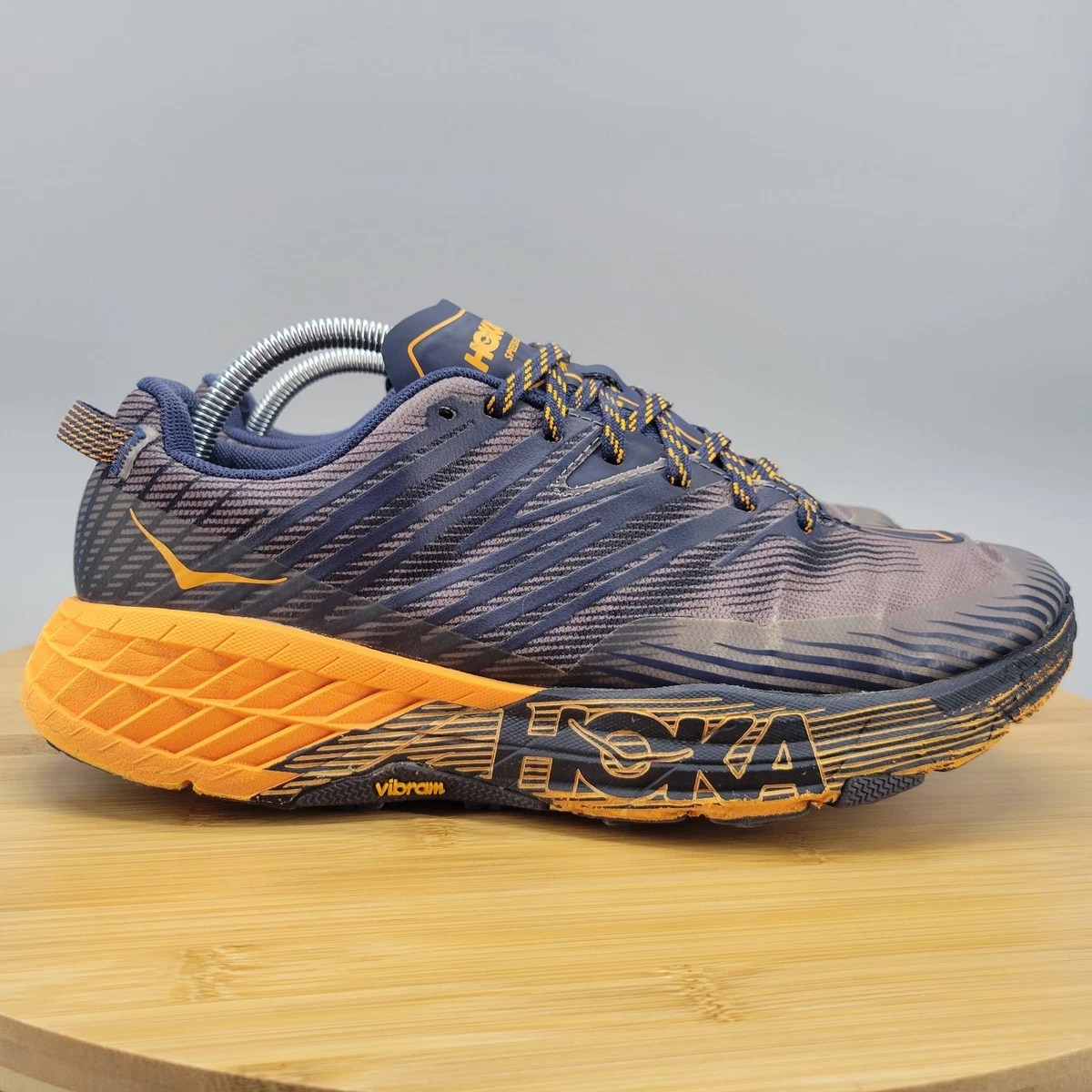 Hoka One One HOKA Speedgoat 4 Black Iris Bright Marigold for sale
