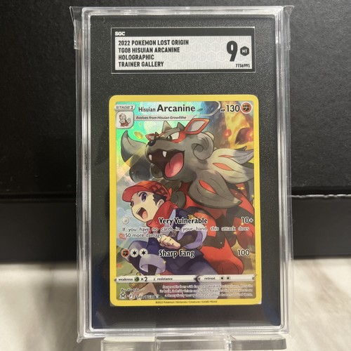Hisuian Arcanine graded SGC 9 for sale on eBay