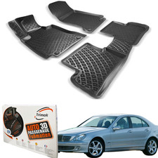 Trimak Autoaccessoires 3D Autofußmatten für MERCEDES C-Klasse W203 (2000-2007) Trimak Autoaccessoires 3D Autofußmatten für MERCEDES C-Klasse W203 (2000-2007)