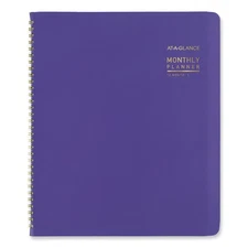 AT-A-GLANCE 70250X14 Jan-Dec 2026 Monthly Planner - Purple Cover New