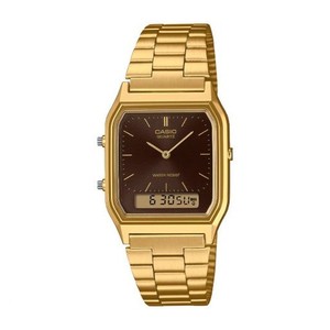 slim fit dress slacks Casio AQ-230 Vintage Analog-Digital Watch  Extra Butter