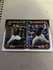2024 Topps Update Series - Rookie Combos Erik Miller, Nick Avila #US271 (RC)