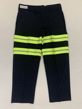 Red Kap Reflective Hi Vis Mens Work Pants 34x30 Industrial Uniform B01