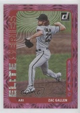 2021 Panini Donruss Elite Series Pink Fireworks Zac Gallen #ES6 0ce9