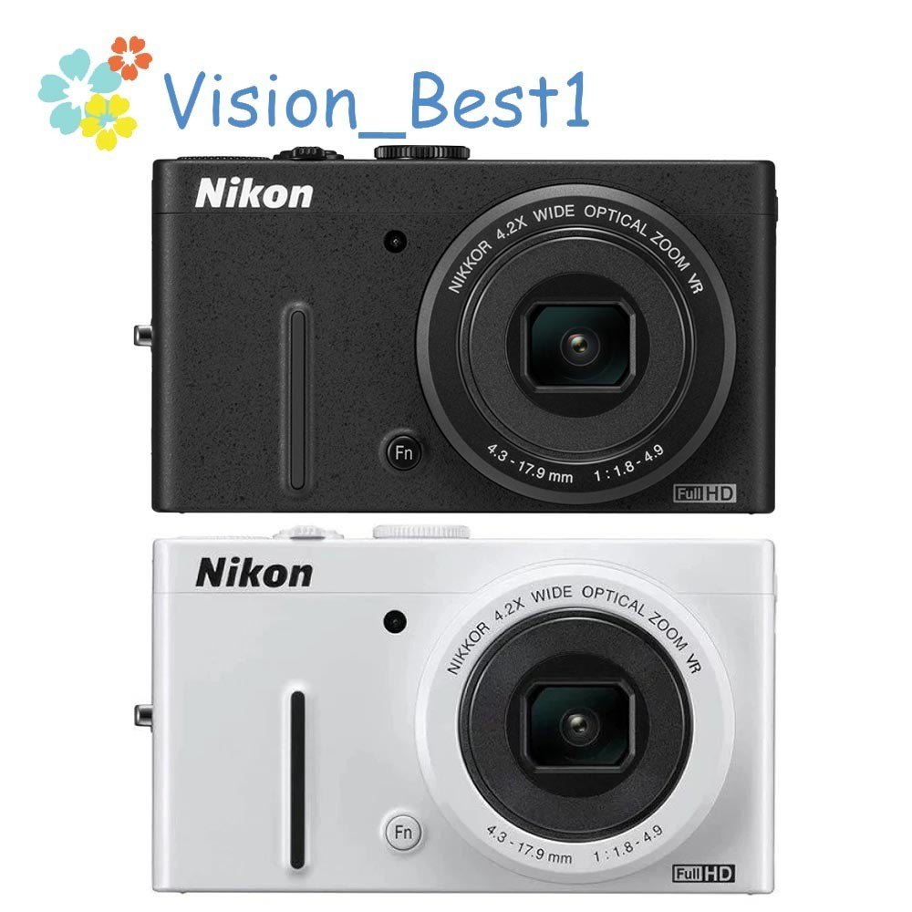 Nikon Coolpix P310 Compact Digital Camera 16.1MP 4.2x Optical Zoom White/Black