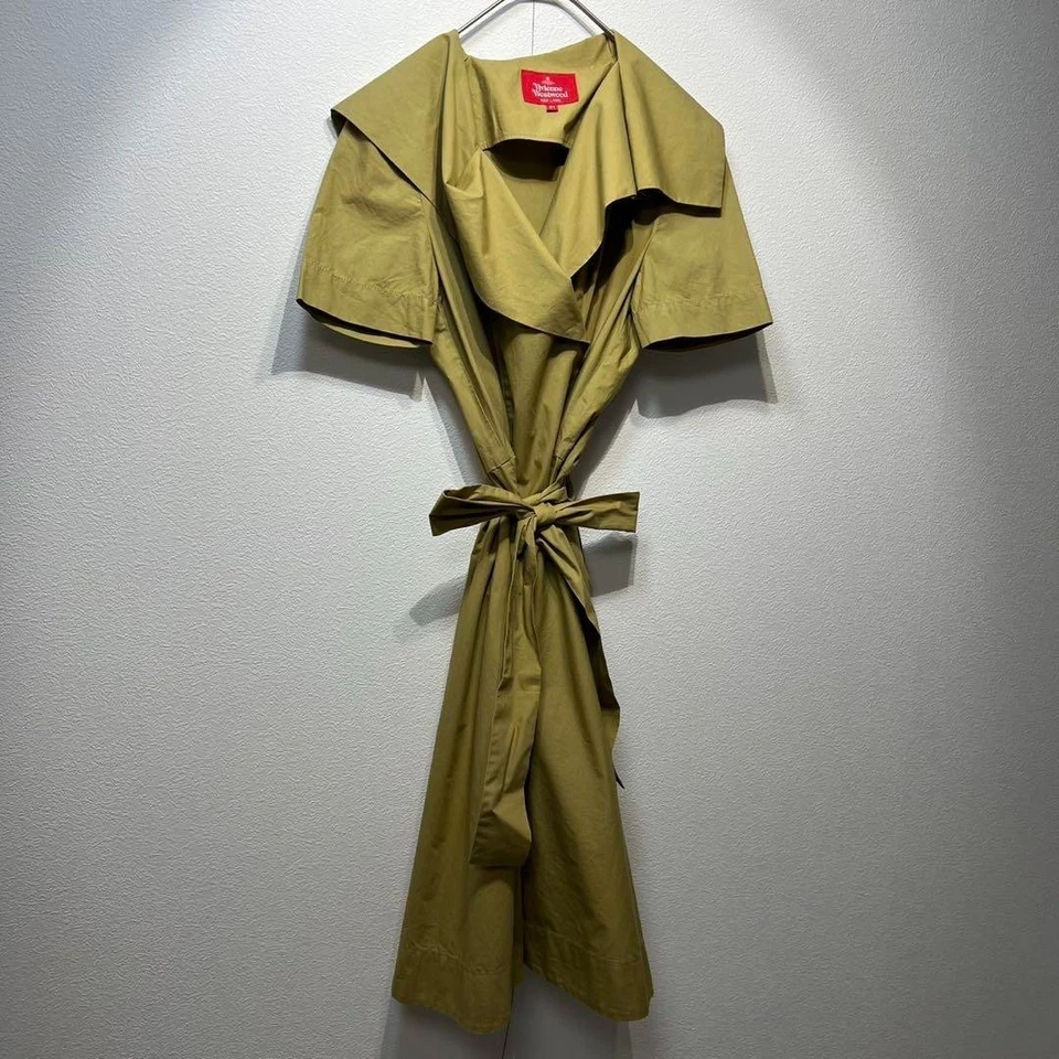 Vestido Camisa VIVIENNE WESTWOOD ETIQUETA ROJA Vintage Algodón Strech Negro Talla S It 40  Foto 3 de 4