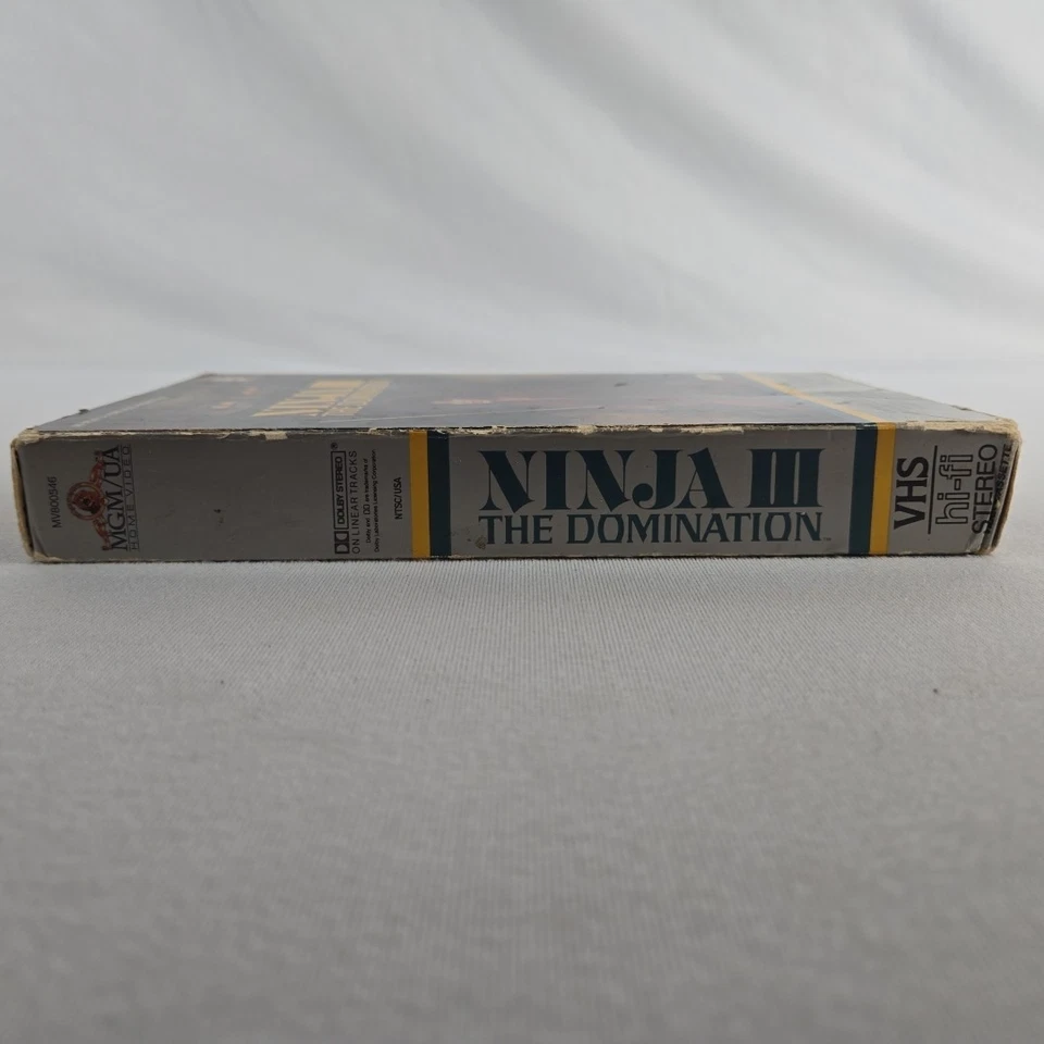Ninja III: The Domination VHS 1984 MGM Home Video Big Book Box - Image 2 of 4