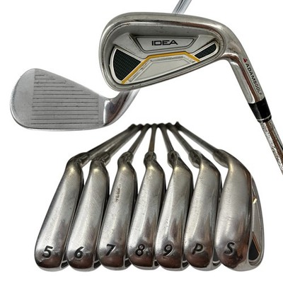 Adams Idea a7 Iron Set 5-SW Right Hand Youth Flex Steel Shafts PLEASE READ!!