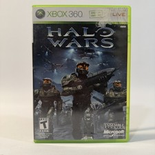 Halo Wars Microsoft Xbox 360 Real Time Strategy Sci Fi Action Video Game