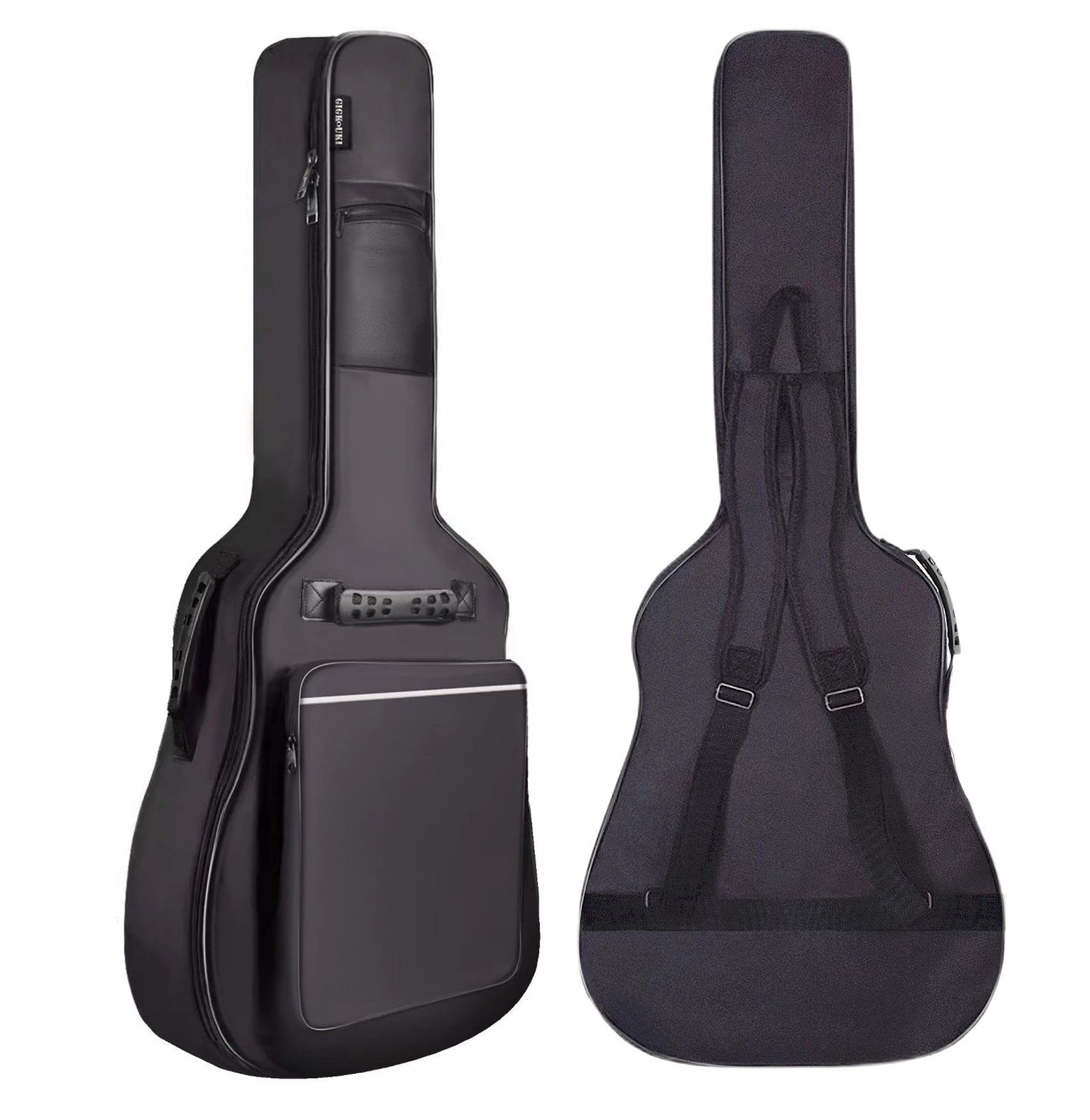 GIGKOUKI 3 / 4 Size 36 Inch Acoustic Guitar Case Soft, Acoustic Guitar Bag 0 3