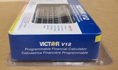 Victor V12 Financial Calculator for sale online | eBay