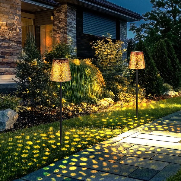 Solarleuchte Gartenlampe Steckleuchte Orientalisch Dekorstanzungen Led 2Er Set-image