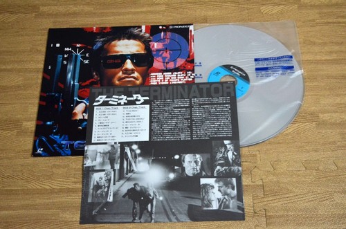 THE TERMINATOR JAPAN Laserdisc LD PILF-1297 Arnold Schwarzenegger - Picture 3 of 3