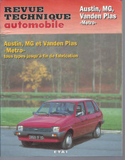 Revue Technique AUSTIN MG METRO Turbo 1000 1275 L HLE 1.3 HLS VANDEM PLAS MINI