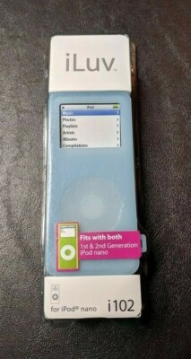 iLuv i102 Pack of 3 Silicon Case for 2GB/4GB Apple iPod Nano 1st & 2nd Gen Only
