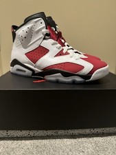 Nike Air Jordan 6 Retro OG Mid Carmine Size UK 9.5