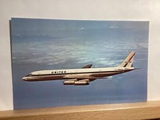 United Airlines McDonnell Douglas DC-8 (N8967U) - Vintage Postcard