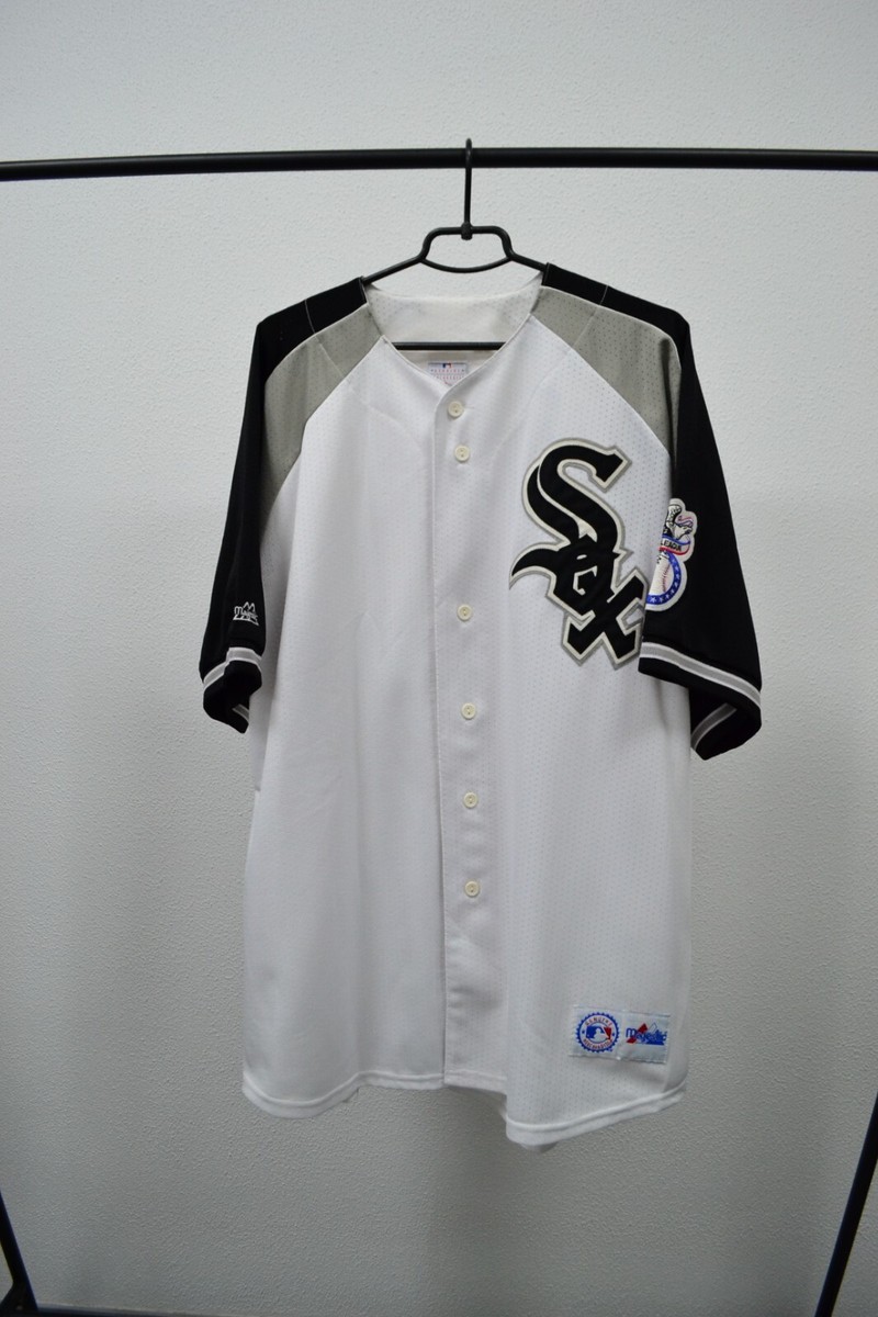 90s Majestic Chicago White Sox ユニフォーム Vintage 90's Chicago White Sox Jersey Majestic Shirt | eBay
