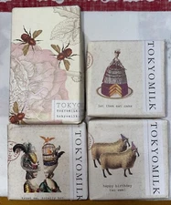 NEW Margot Elena Tokyo Milk Finest Perfumed Soap Lot SEALED Eat Cake Trust Me