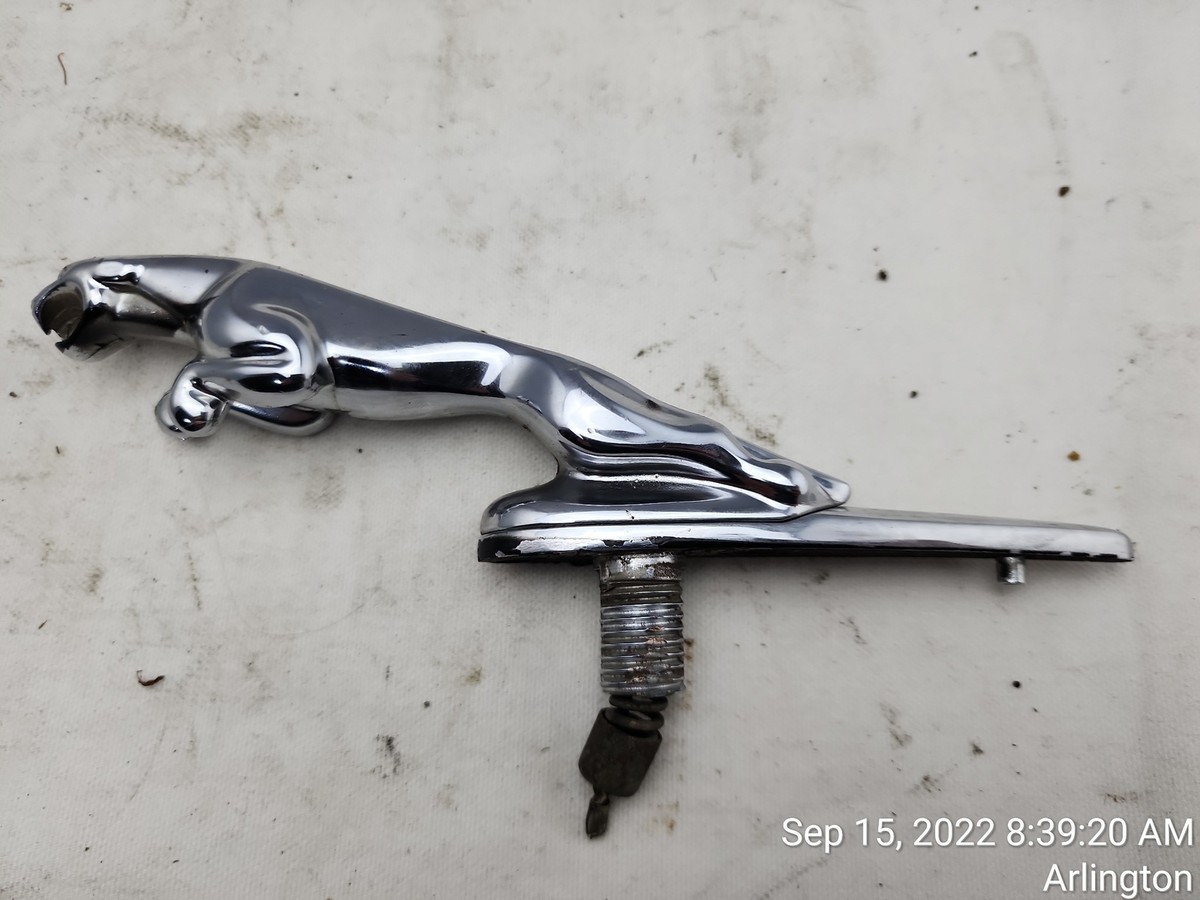 00-09 Jaguar S-Type Leaping Hood Ornament 6