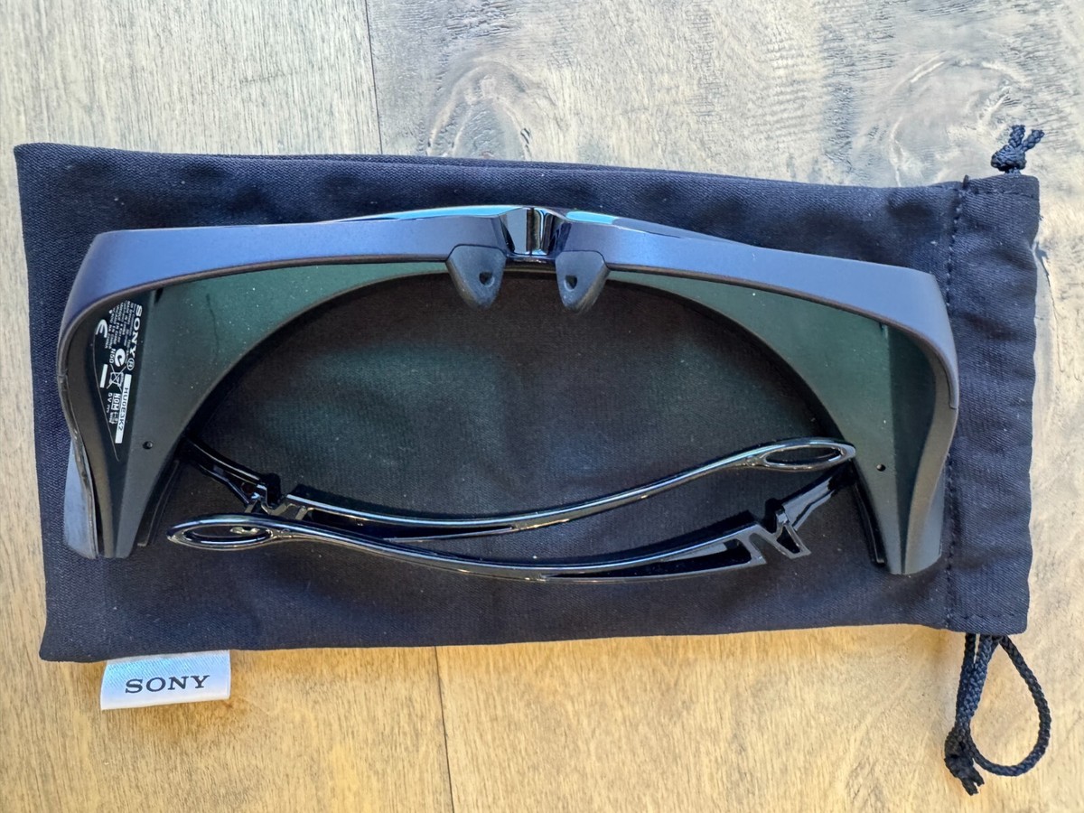 Sony TDG-BR250 Rechargeable 3D Active 3D Adult Glasses w/ Pouch