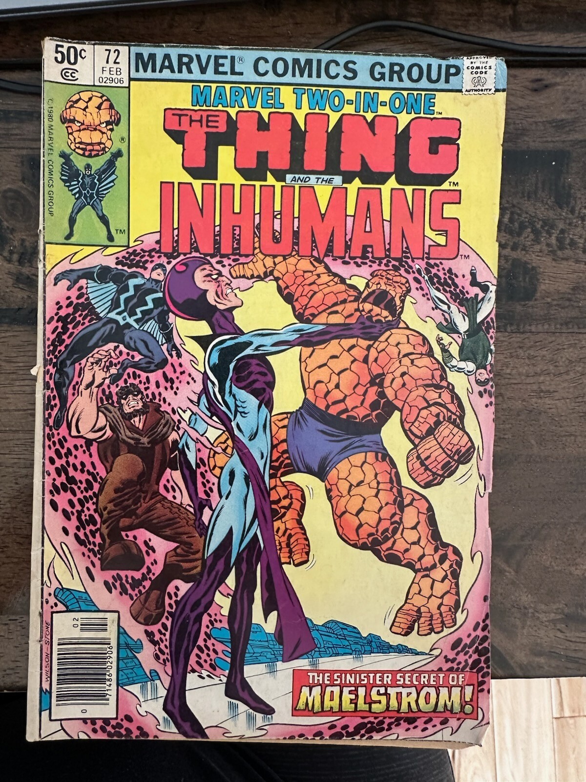 THE THING AND THE INHUMANS #72 (1980) MARVEL COMICS UNREAD NM CONDITION