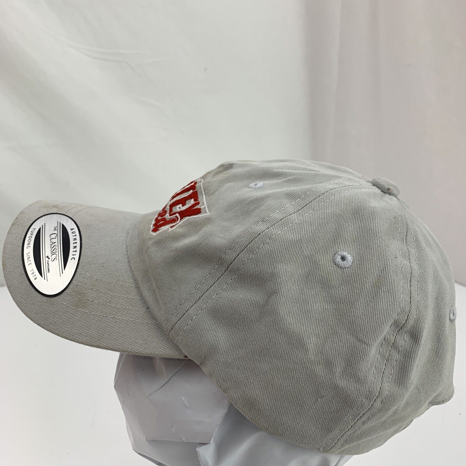 Vortex Seed Grey Ball Cap Hat Adjustable Baseball - image 2