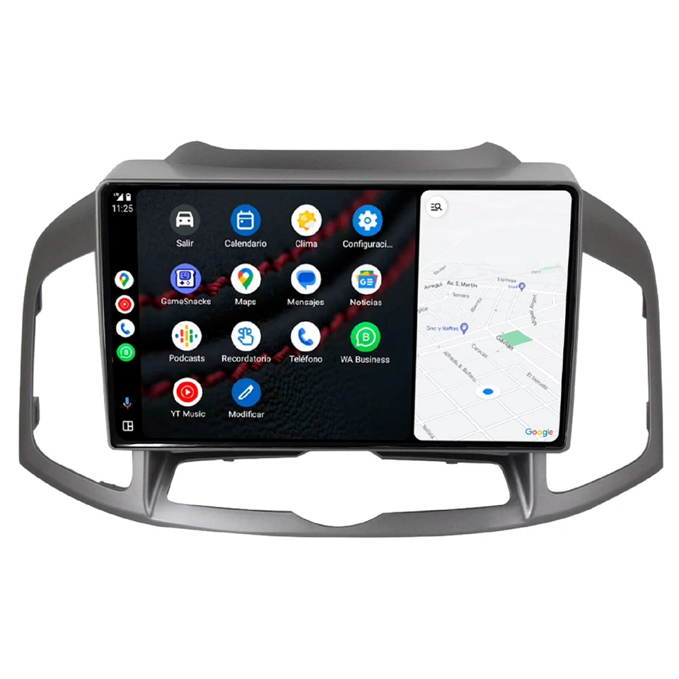 Autoradio Android Chevrolet Captiva 2012-2017 4GB ram 64GB rom Telecamera HD - Immagine 3 di 4