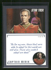 2020 Rittenhouse Star Trek TOS Archives Card #58 Captain Merik 14 of 19