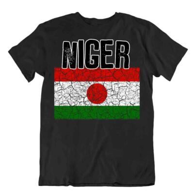 Niger Flagge T-Shirt Andenken Reise Geschenk Patriot Tourismus Nationalstolz