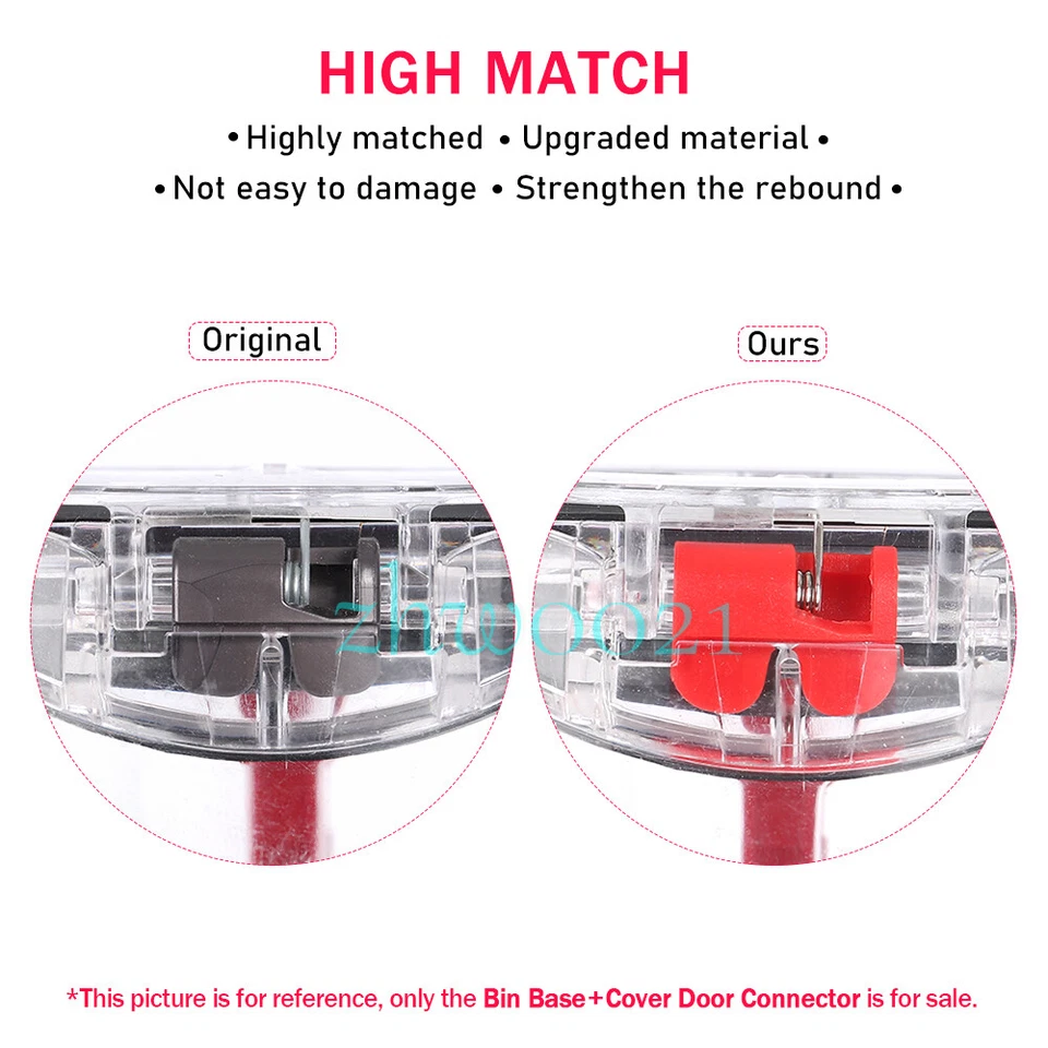 Bin Base ＆ Cover Door Connector for Dyson V10/V11 Vacuum Cleaner Dust Bin Part - Image 4 of 4