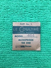Jaeger Lecoultre MainSpring Tee Cal. 484-464-494 Part 770 1, NOS