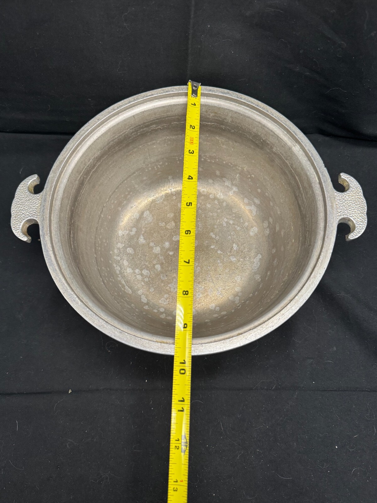 Vintage Guardian Service 9" Hammered Aluminum Dutch Oven Pot No lid