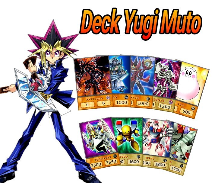 Yu-Gi-Ho Cards Anime Style - Deck Yugi Muto, Magnetic Warriors 63 Cards