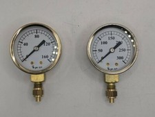 2 Zoll Durchmesser 1/8 BSP Manometer für Dampfmaschine