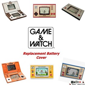 GAME and & WATCH Battery Lid / Cover - Widescreen + New Widescreen + Multiscreen