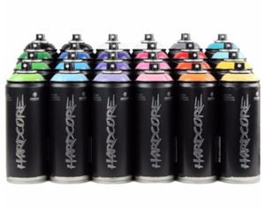 MTN HARDCORE Montana Colors Graffiti Spray Paint 12 CANS - Select ANY ...