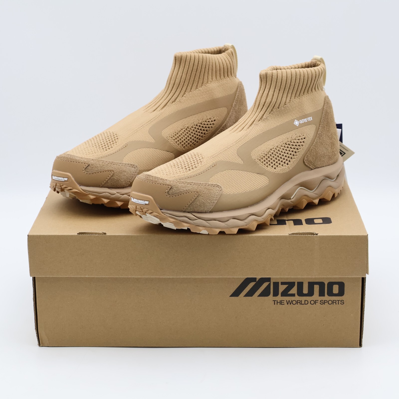 D1GD245502 nonnative × Mizuno Wave Mujin TL Mid GORE-TEX Cognac (Men's)