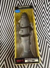 Spro BBZ-1 Swimbait Fast Sinking Silver Fish 8” Gamakatsu Hooks - FAST SHIPPING!