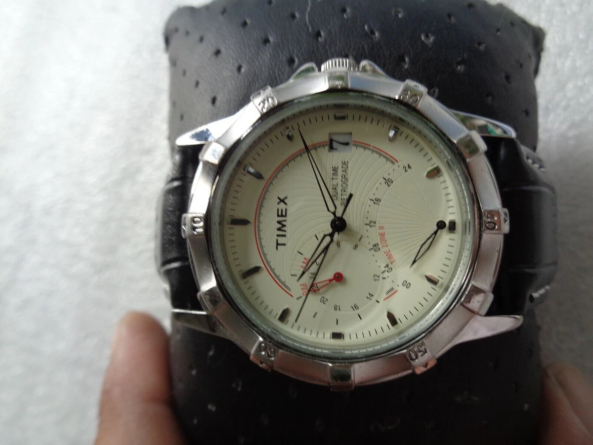 Timex dual time clearance watch
